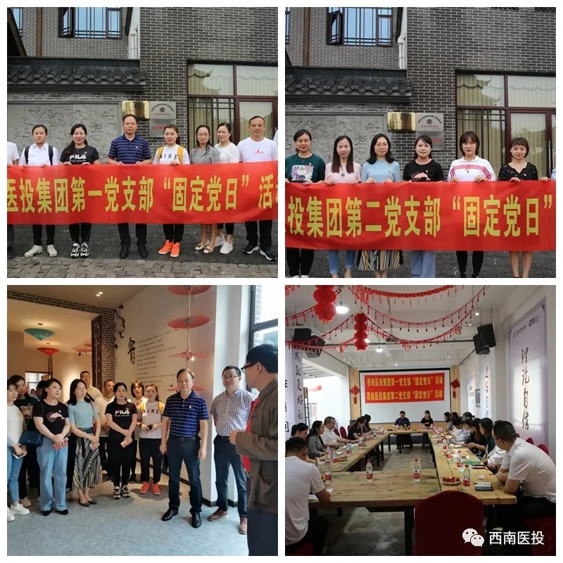 西南醫(yī)投集團(tuán)第一、二黨支部開展“共建書香醫(yī)投、踐行健康使命”讀書分享會(huì)