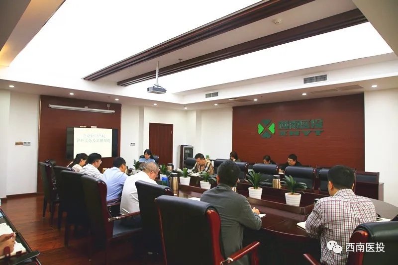 西南醫(yī)投集團舉辦“知識產權法”專題講座