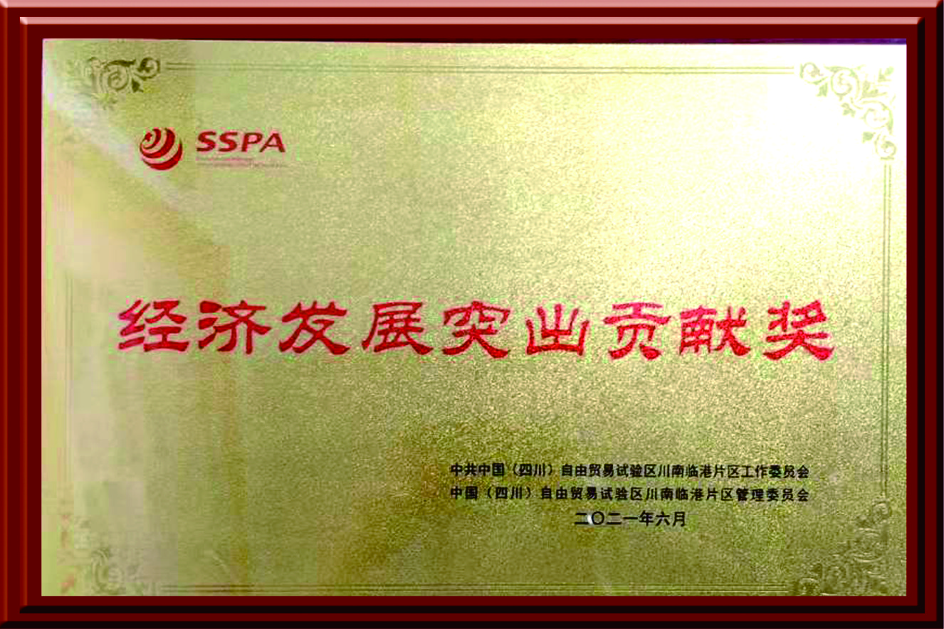 經(jīng)濟發(fā)展突出貢獻獎