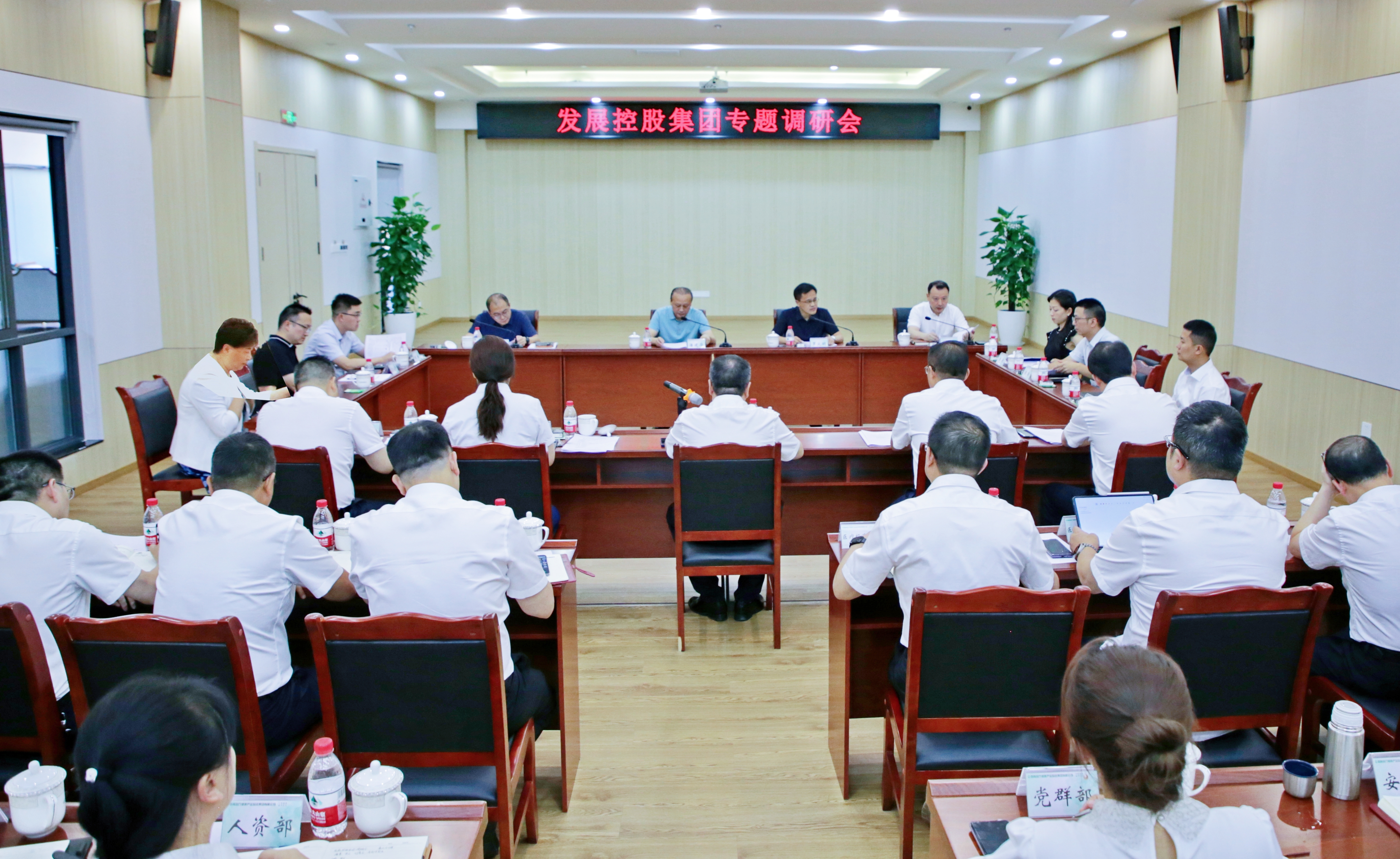 發(fā)展控股集團黨委書記、董事長潘建華調(diào)研西南醫(yī)投集團