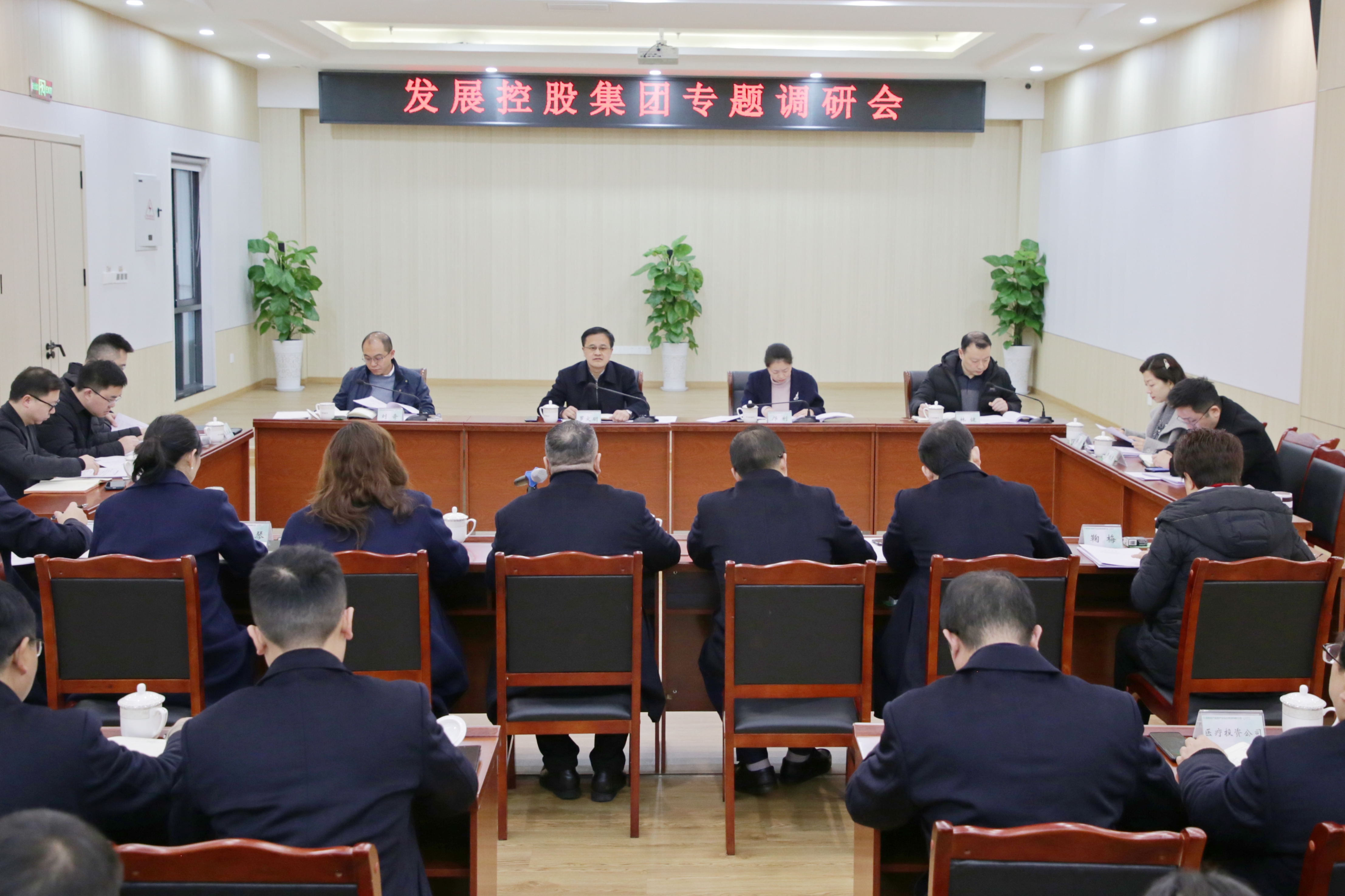 發(fā)展控股集團黨委副書記、副董事長、總經(jīng)理羅火明率隊調(diào)研西南醫(yī)投集團